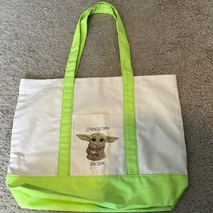 Baby Yodi tote bag